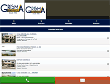 Tablet Screenshot of grisma.com.mx